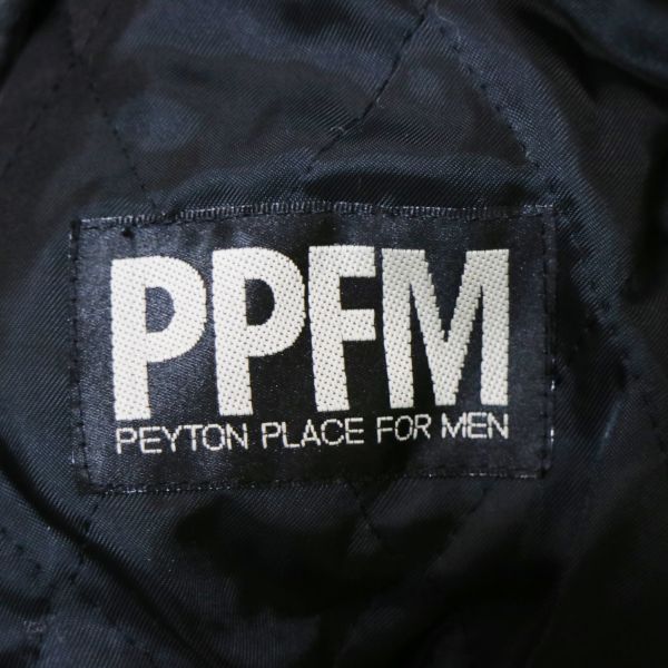 PPFM ペイトンプレイス 袖革 レザー デコ スタジャン F メンズ