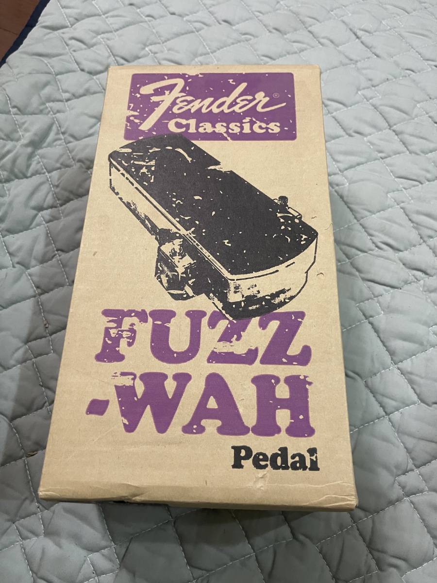 Fender・FUZZ-WAHpedal フェンダーファズーワウペダル復刻モデル