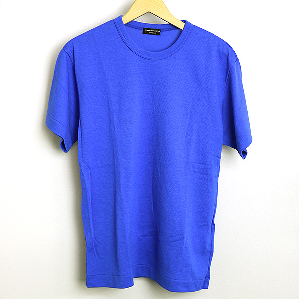 COMME des GARCONS HOMME ギャルソン 鹿の子編みプレーンTシャツ