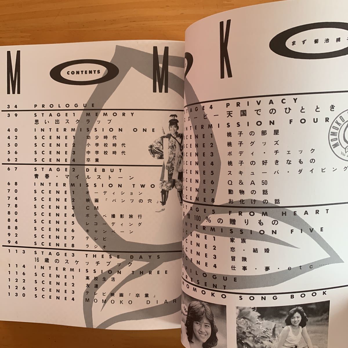 冗談はやめて、まず 菊池桃子 MOMOCO特別編集 帯、シール、ピンナップ付き_4
