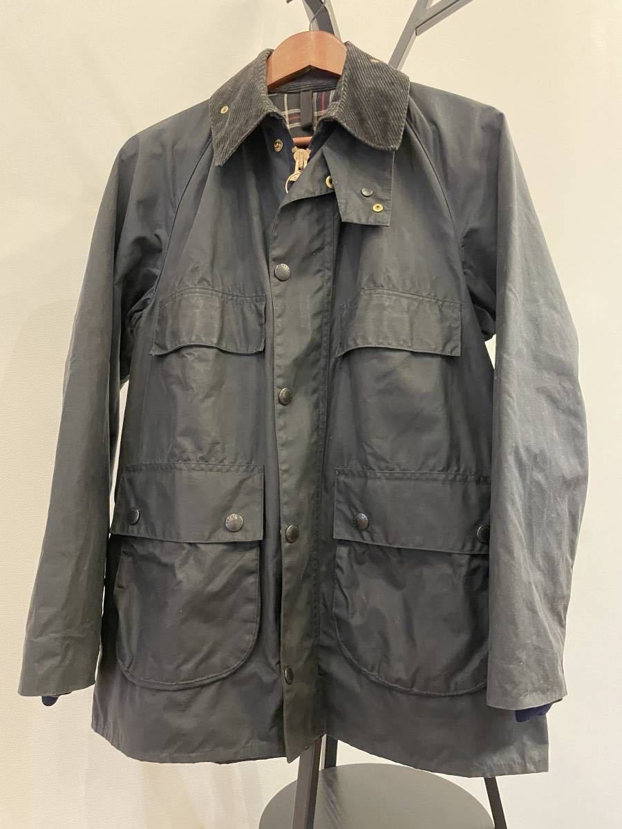 美品 英製 3クラウン 4ポケット ビデイル C36 バブアー barbour bedale 