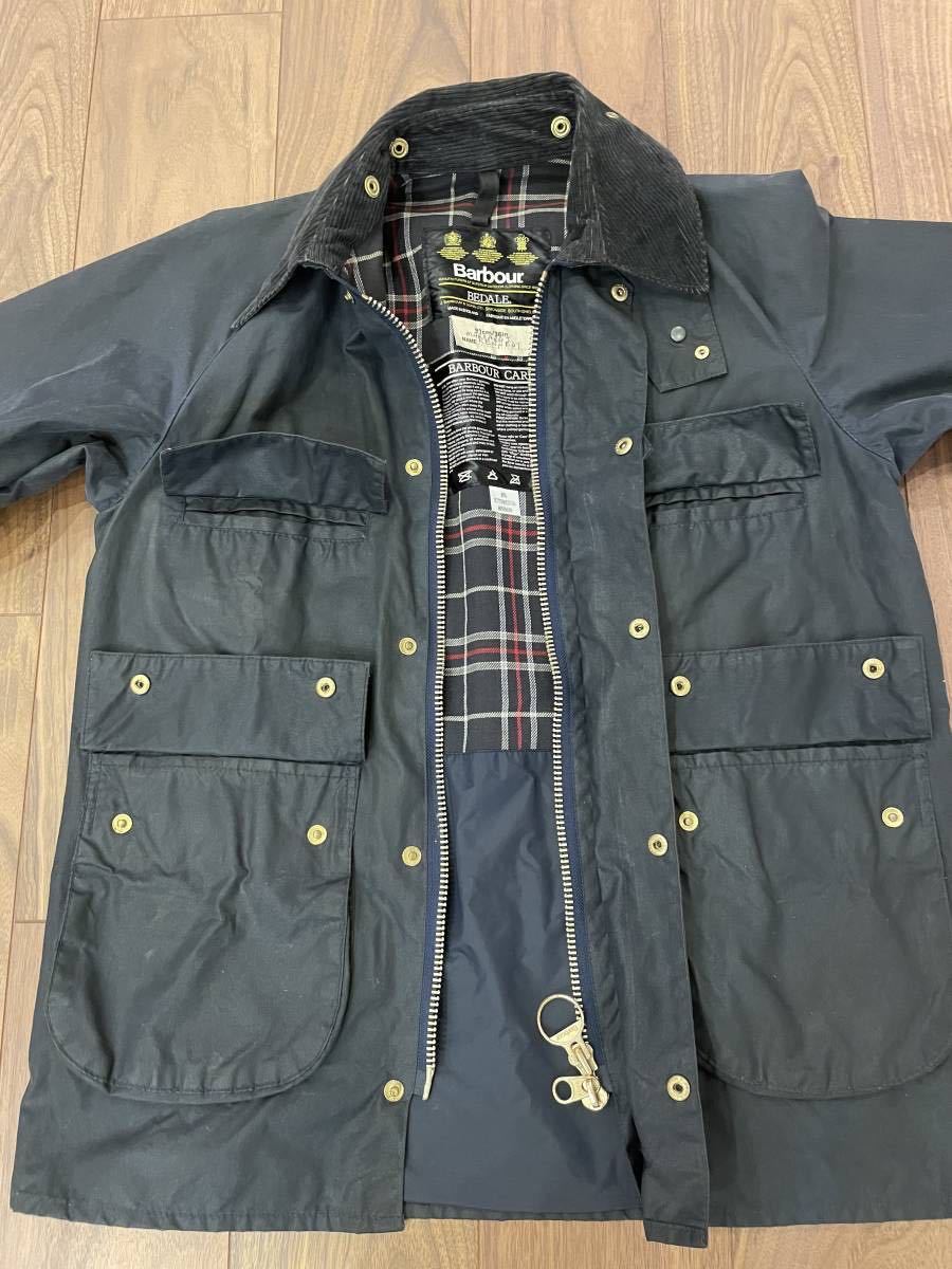 美品 英製 3クラウン 4ポケット ビデイル C36 バブアー barbour bedale 