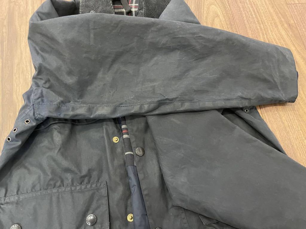 美品 英製 3クラウン 4ポケット ビデイル C36 バブアー barbour bedale 
