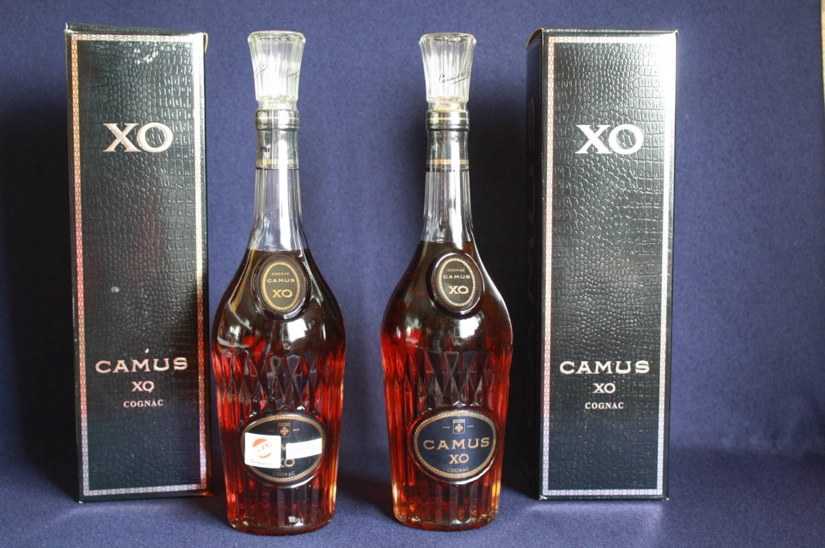 未開栓】2本セット 古酒カミュCAMUS XOブランデー 未開栓]CAMUS XO
