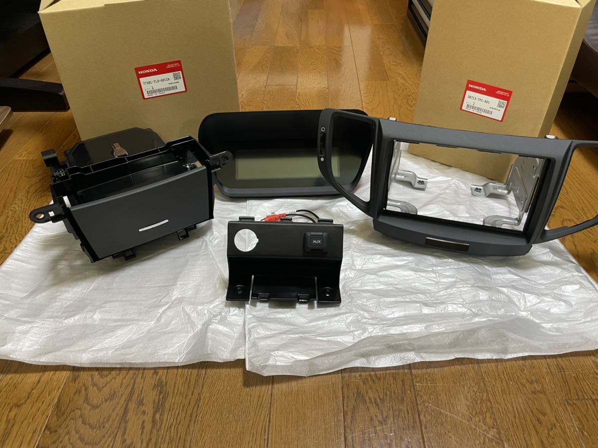 アコード　cw2 cu2 社外ナビ　ナビパネル一式 全国無料，最新作】 アコード オーディオパネル 4点セット CU1 CU2 CW1