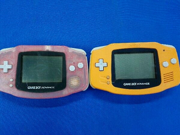 ジャンク ゲームボーイアドバンス 2台セット ゲームボーイアドバンス 2