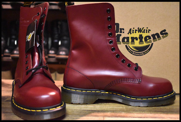 UK7 箱付 未使用】Dr.Martens ドクターマーチン 1490 10EYE BOOTS 10