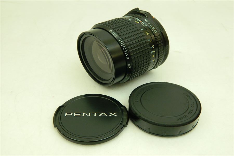 ▽ PENTAX ペンタックス smc PENTAX 67 1:4 55mm レンズ 中古 現状品