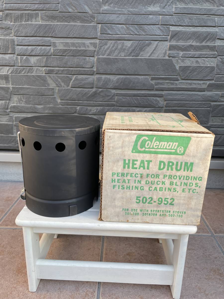 【箱付き！】コールマン　502 シングルバーナー用　ヒートドラム　Coleman