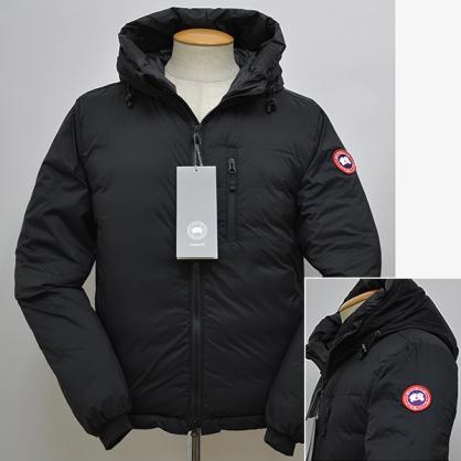 【新品未使用】 カナダグース 国内正規品 ロッジフーディ ダウンジャケット 5078MA ブラック メンズ L #LT63_5078MA●4