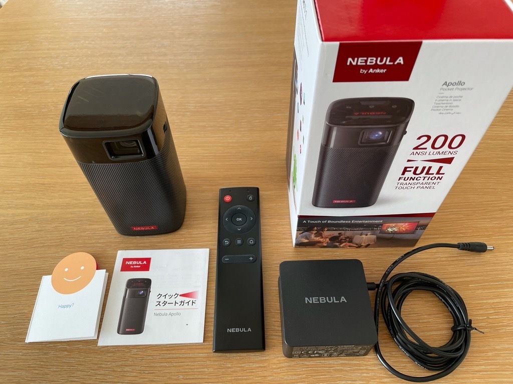 Nebula Apollo Anker モバイルプロジェクター | (ネビュラ) - DLP