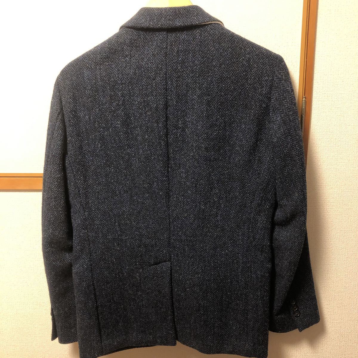 ハリスツイード ウールジャケット テーラードジャケット 