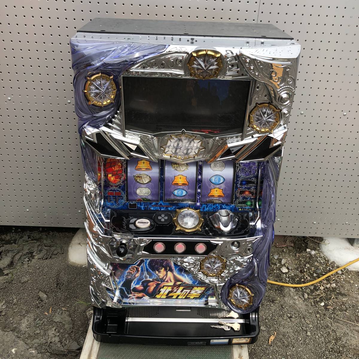 パチスロ スロット台 実機 サミー 北斗の拳 強敵 ジャンク】