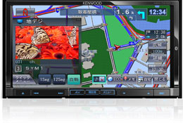 ケンウッド【MDV-535DT】12年フルセグTV/SDナビB-CAS KENWOOD 彩速ナビ
