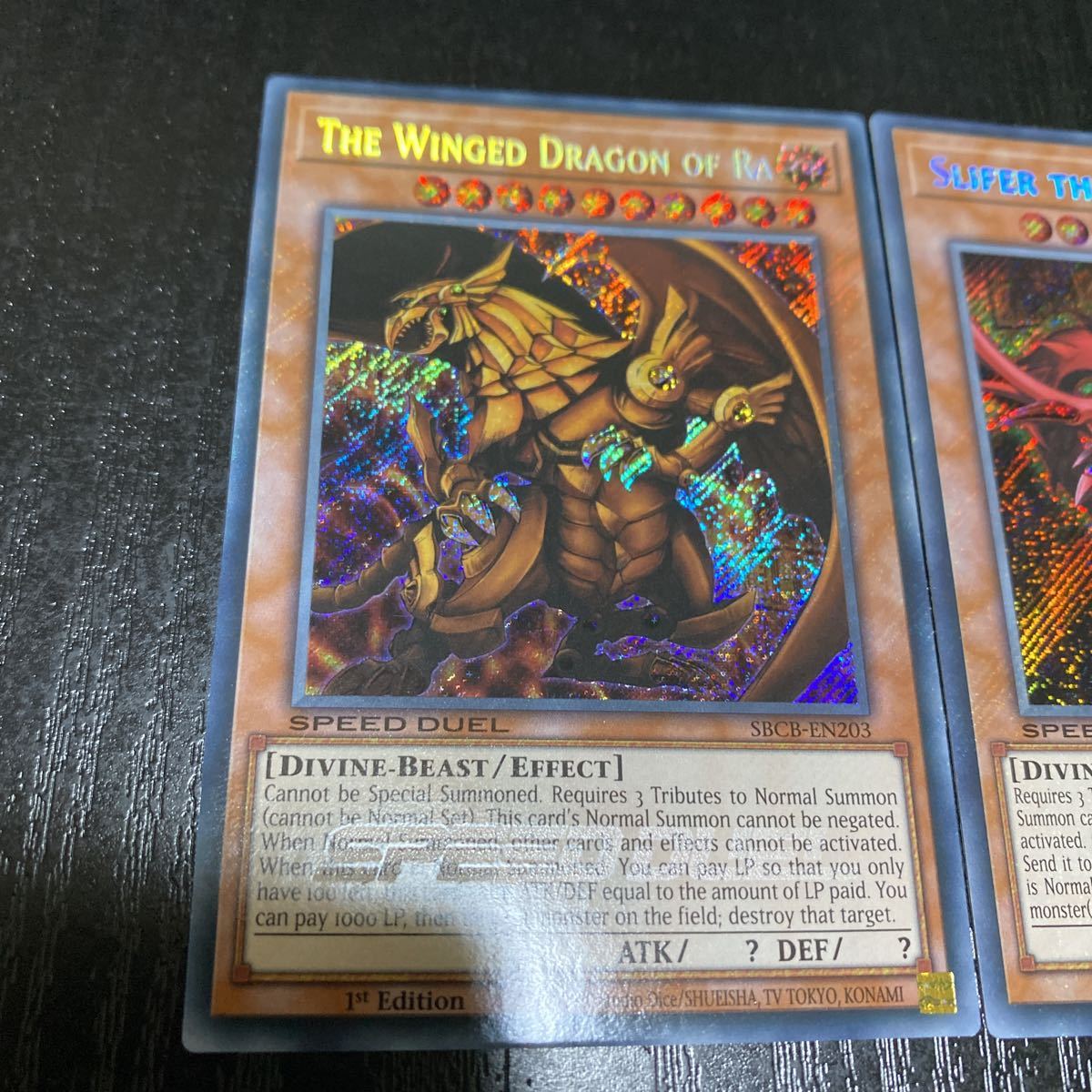 遊戯王 スピードデュエル 英語版 三幻神 オシリスの天空竜 オベリスク 