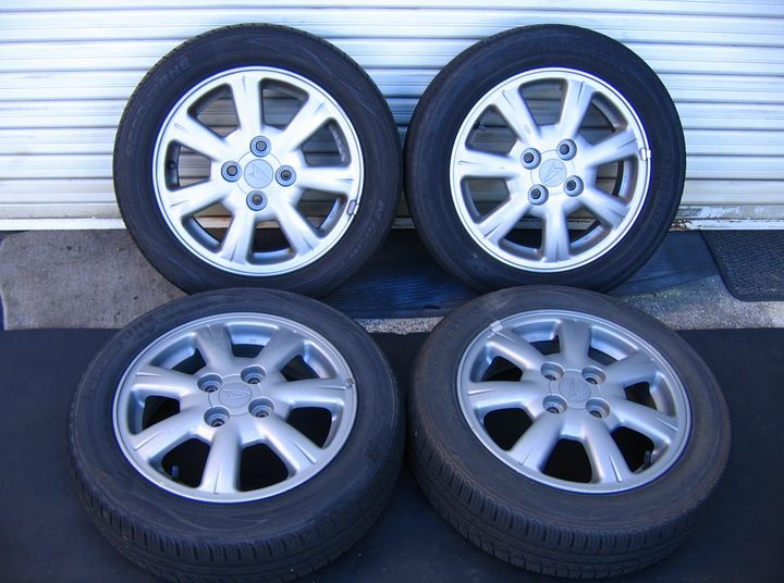 SALE，人気 【ダイハツ】純正 155/65 R14 アルミホイル付 