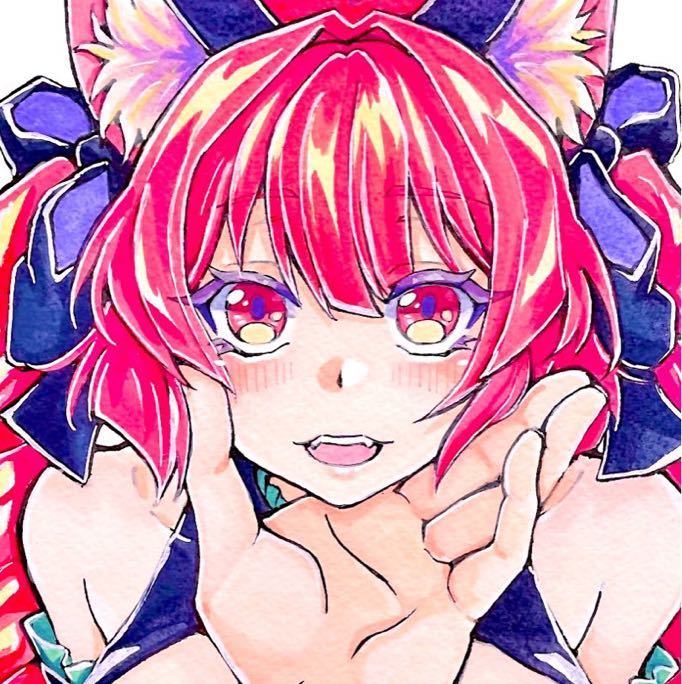 【赤字超特価，低価】 手描きイラスト 同人 東方Project 火焔猫燐 お燐 あごのせ(手描きイラスト)｜売買されたオークション情報、yahooの商品情報をアーカイブ公開 - オークファン 手描きイラスト