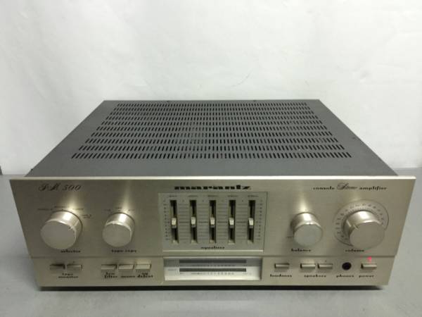 ☆希少！Marantz 「PM-500」 プリメインアンプ☆ジャンク品 marantz