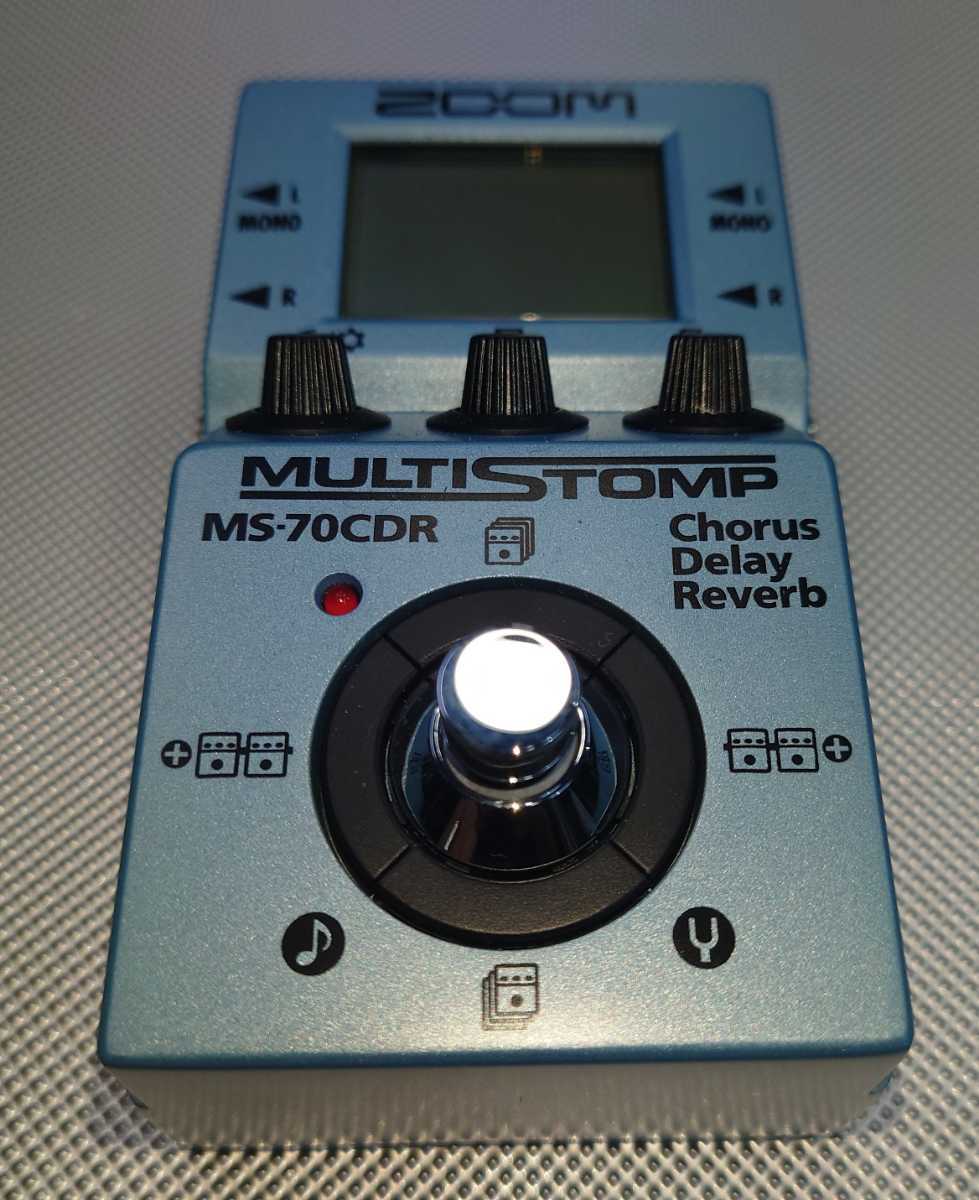 ZOOM MS-70CDR 空間系 マルチエフェクター マルチストンプ MULTI STOMP