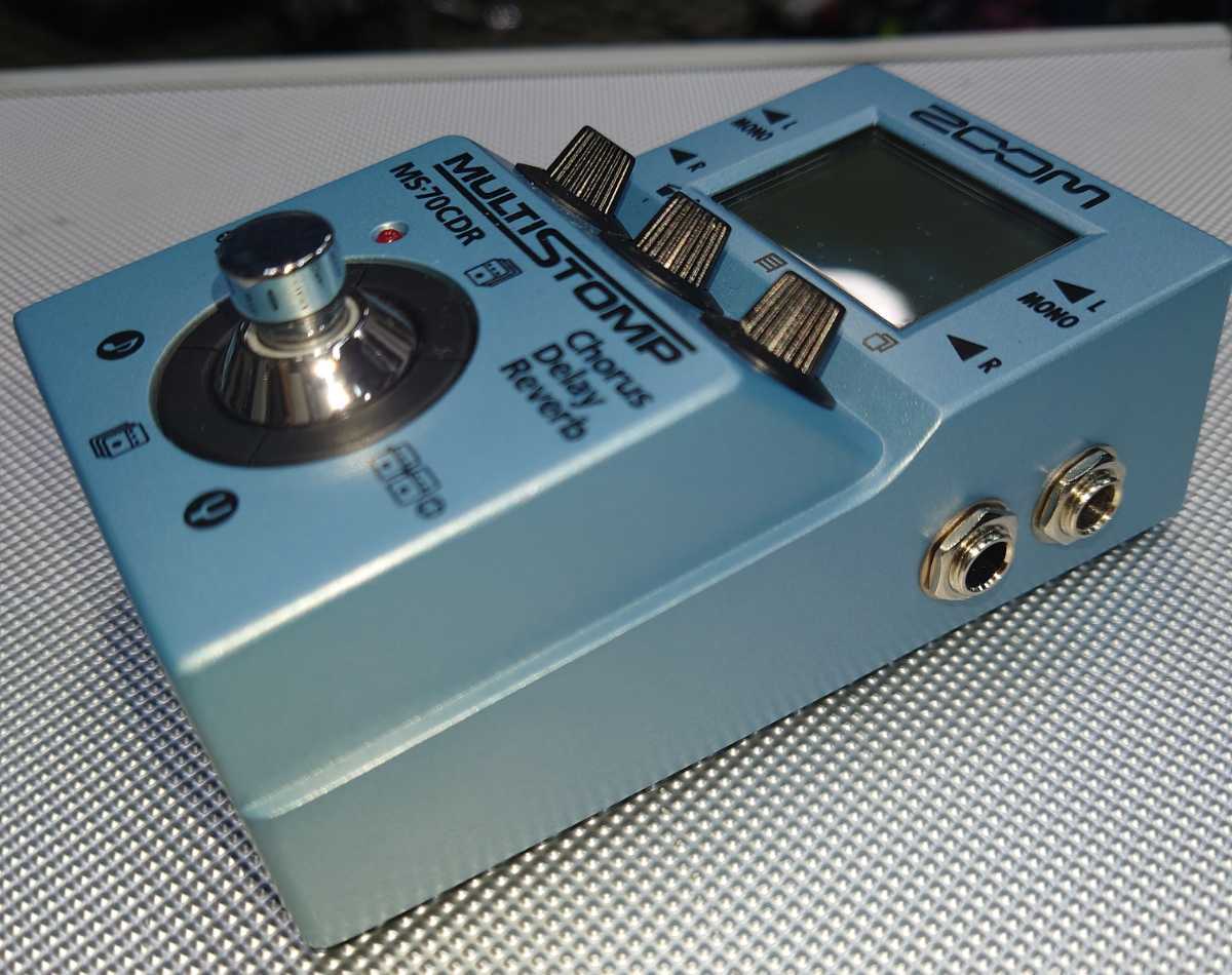 ZOOM MS-70CDR 空間系 マルチエフェクター マルチストンプ MULTI STOMP