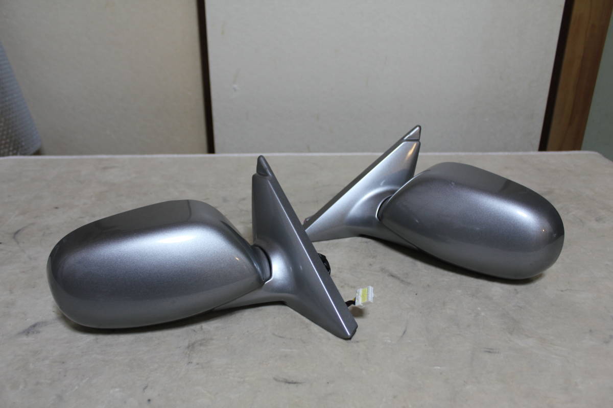 超希少★絶版廃盤★美品★SILVIA シルビア S15 スペックR スペックV◆日産純正 サイドミラー ドアミラー JDMUSDM シルバー NISMO ニスモ OP