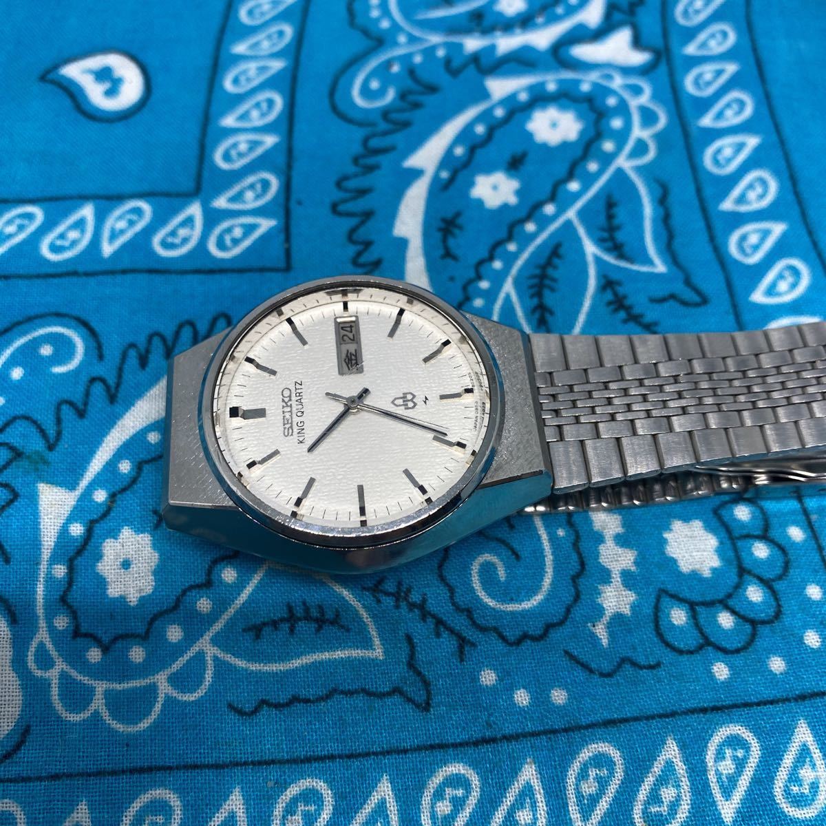 セイコー SEIKO KING QUARTZ キングクォーツ 稼働 ○ セイコーキング