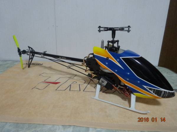 中古　T-REX450 PRO バーレス　メカ付き　アライン３Gジャイロ