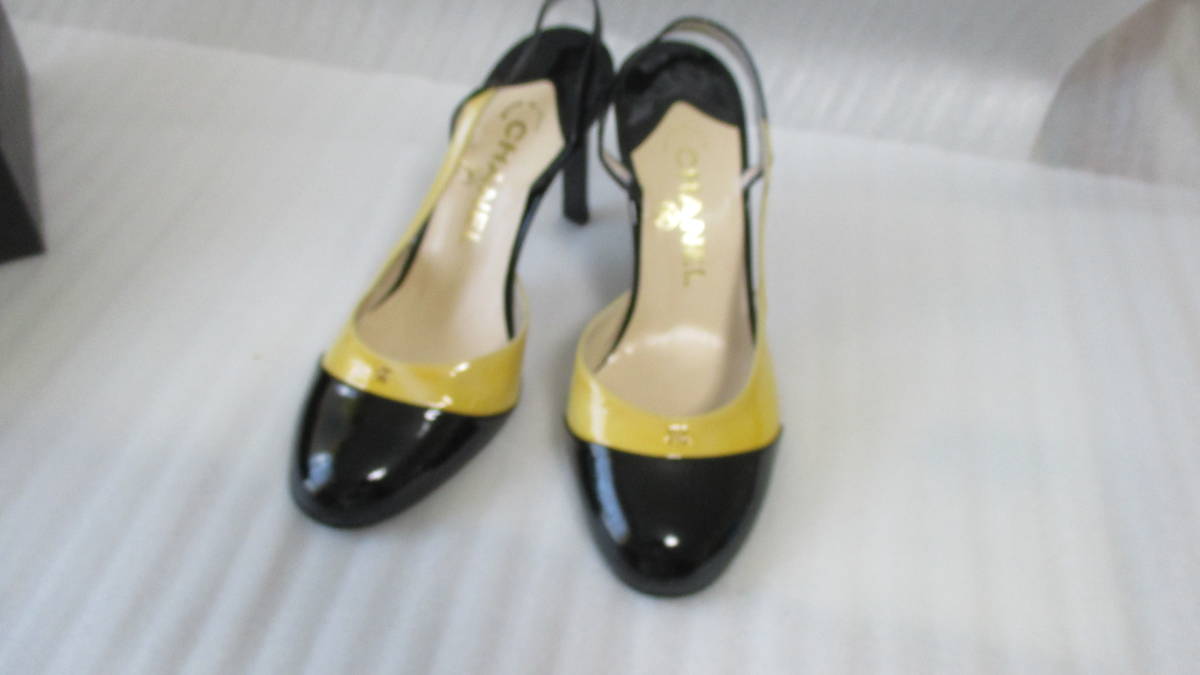 お得，格安 値下☆CHANEL シャネル サイズ35 22.5cm相当 パンプス 