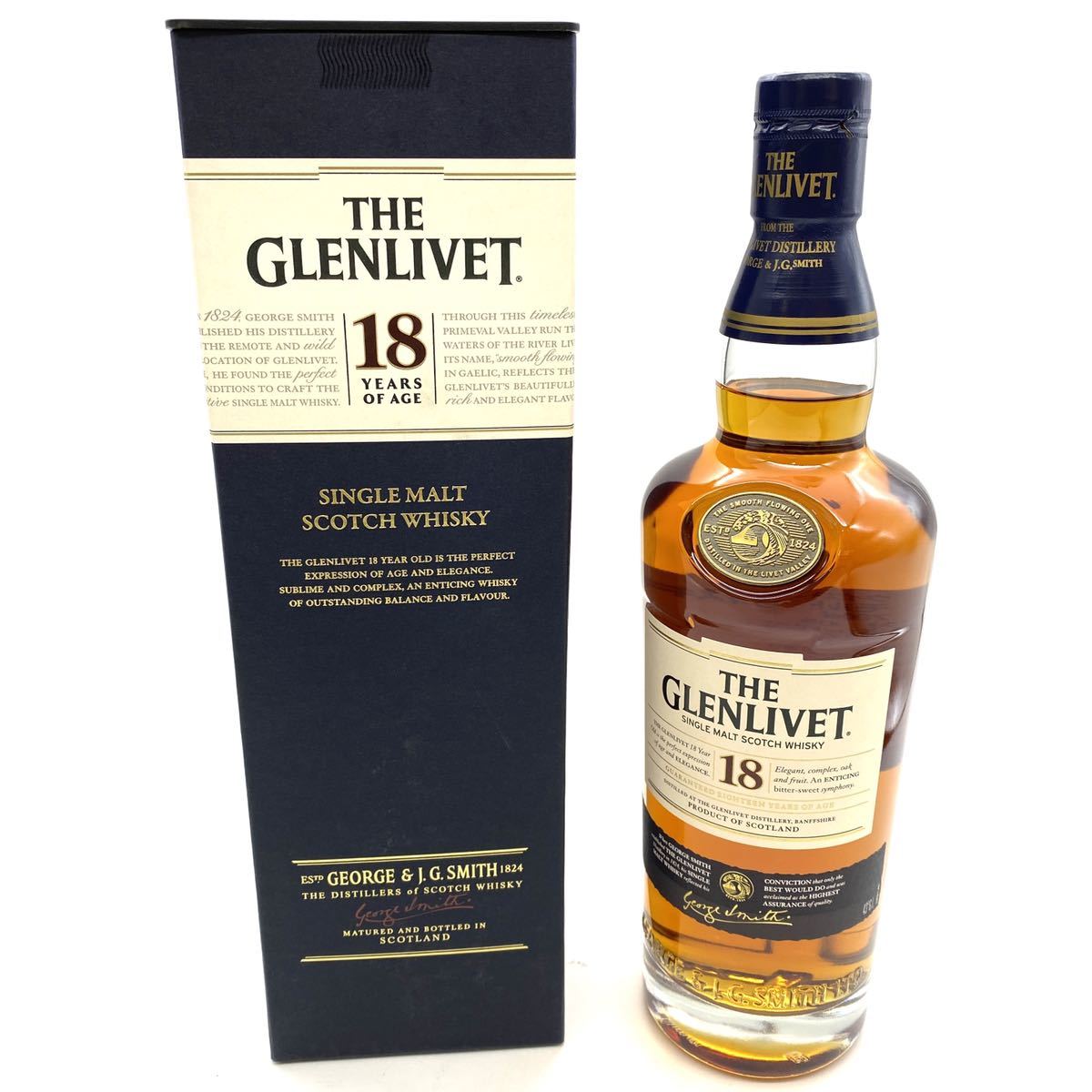 飲料・酒 ザ・グレンリベット 18年 700ml 43度 [正規品]