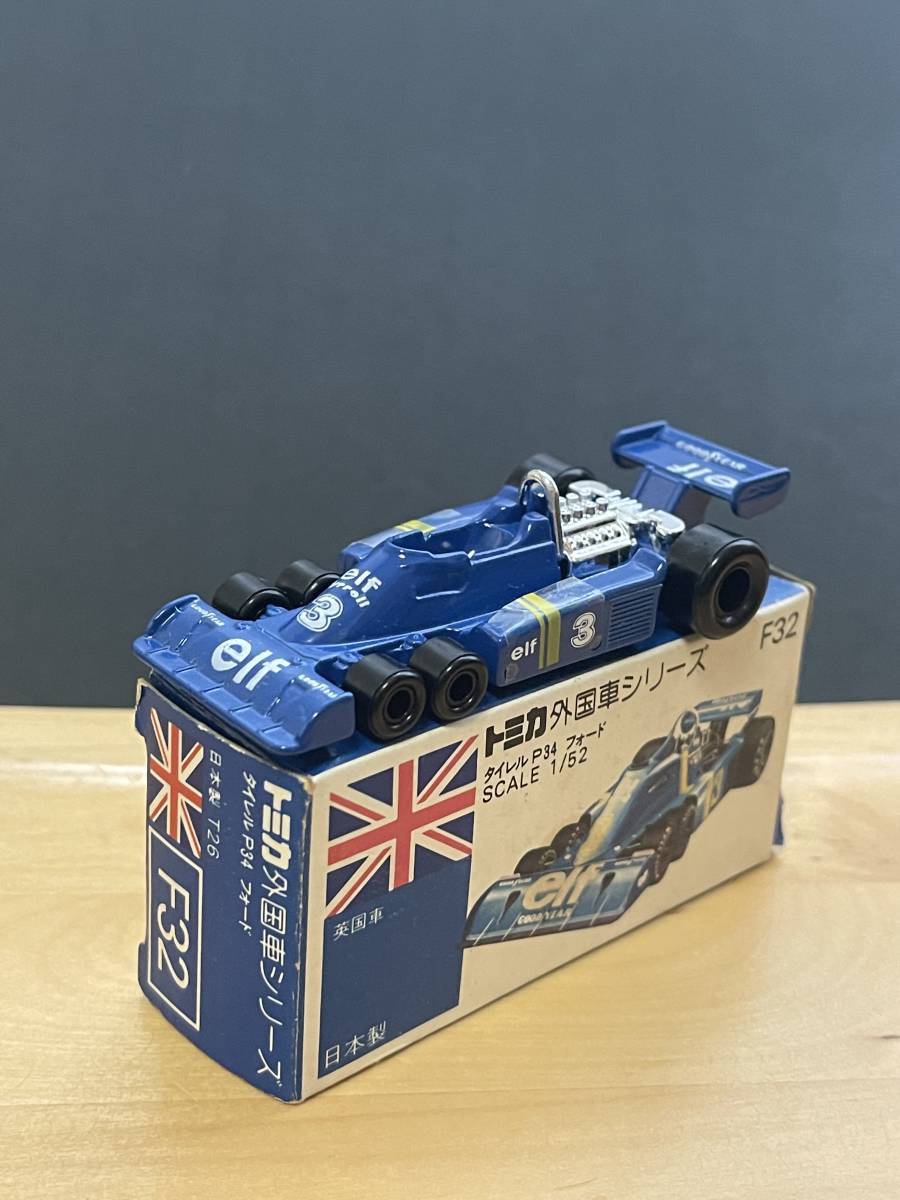 トミカ 外国車シリーズ タイレルP34 フォード トミカ P34 タイレル を