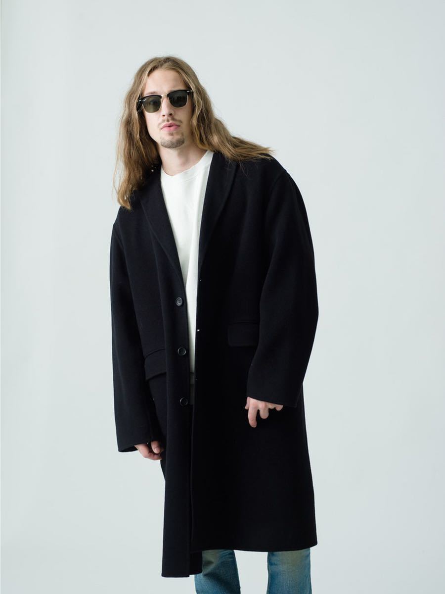 Herman Ron Double RL ロンハーマン for Arrival New Balmacaan Coat