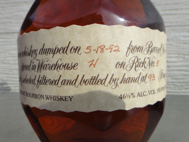 【未開封】 Blanton's 1992年 シングルバレル バーボンウイスキー シングルバレル ブラントン 未開栓 - バーボン ウイスキー 古酒