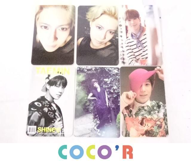 SHINee テミン トレカ 韓流 Blu- DVD in CONCERT WORLD 他 SEOUL 同梱