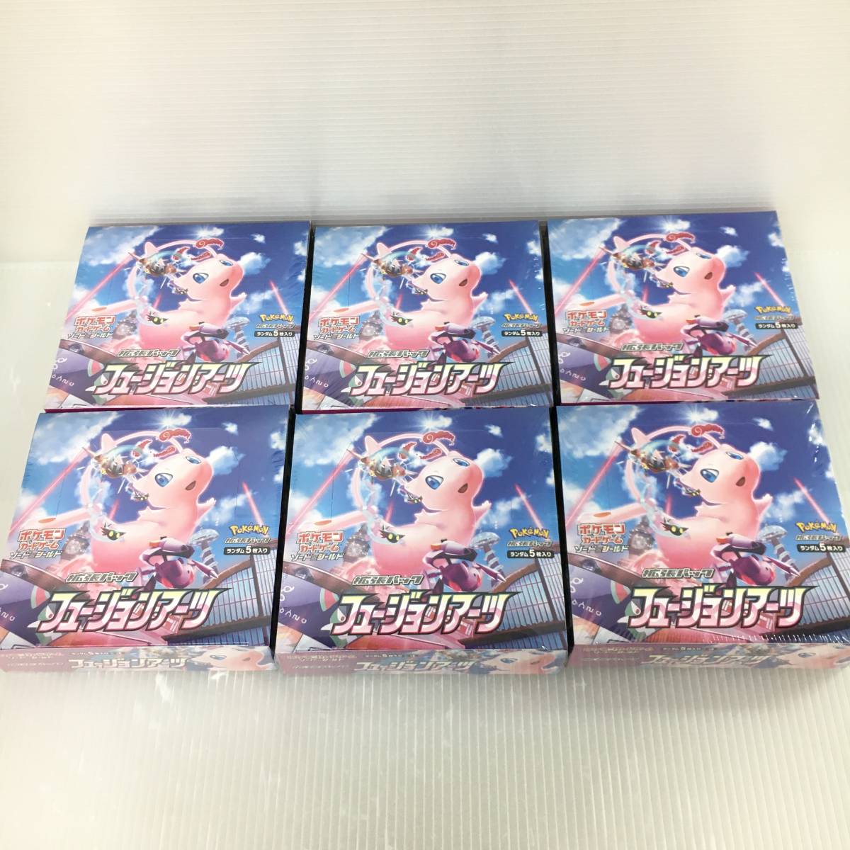 トレーディングカード フュージョンアーツ シュリンク付 6BOX
