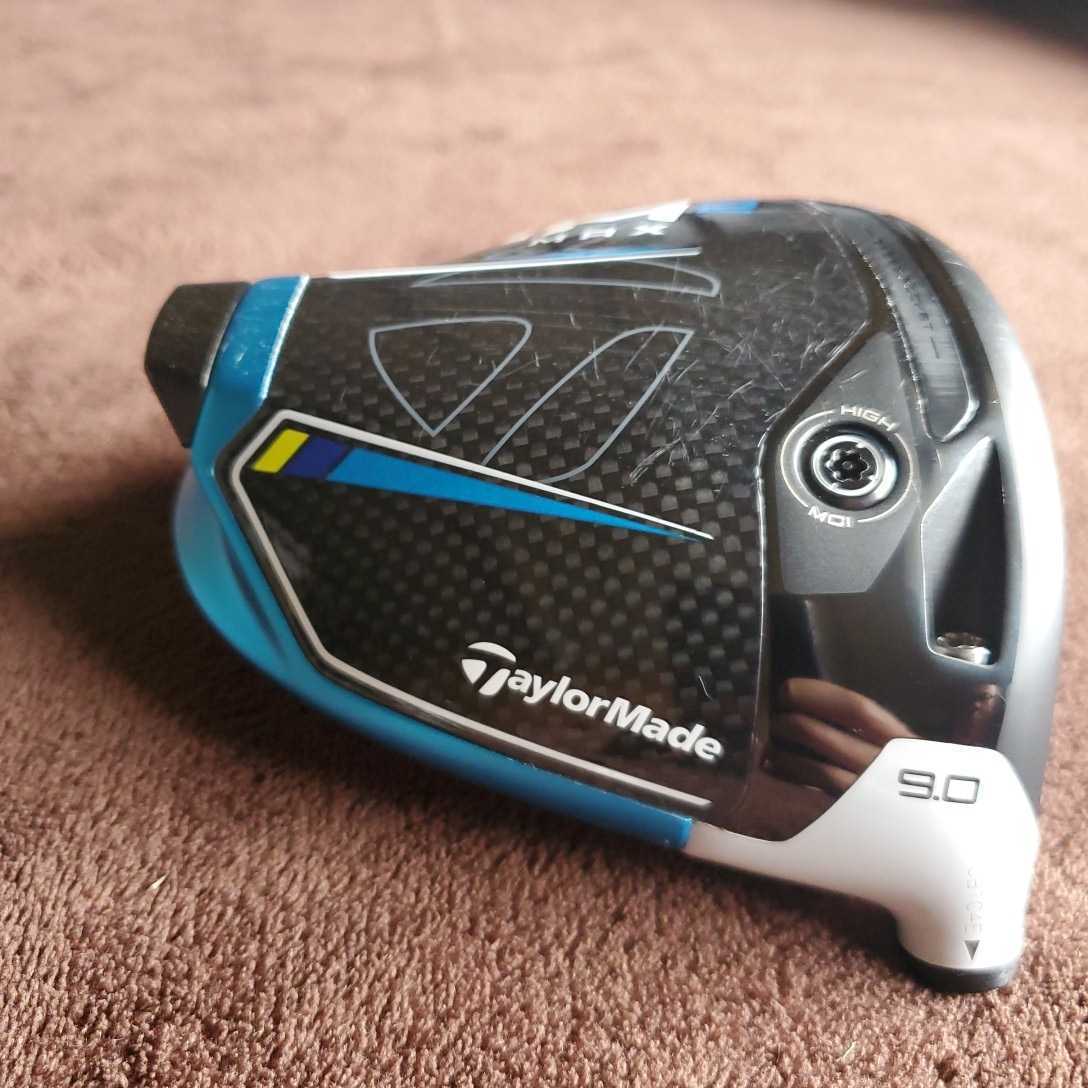中古】SiM2 MAX 9.0ヘッドのみ SIM2 テーラーメイド ヘッドのみ 9