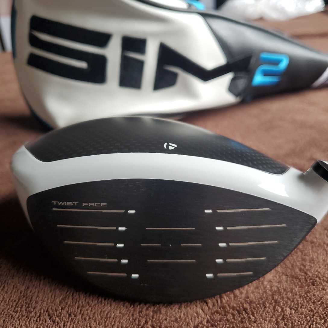 中古】SiM2 MAX 9.0ヘッドのみ SIM2 テーラーメイド ヘッドのみ 9
