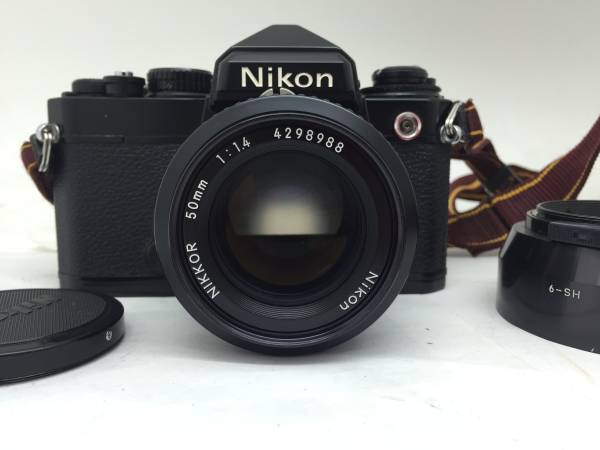完動 美品 NIKON FE +50mm f1.4 Ai レンズ 家電、AV、カメラ