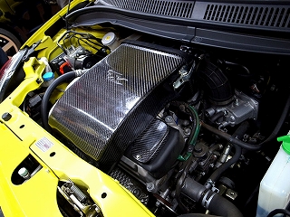 TM-SQUARE　カーボンインテークボックス　スイフト　ZC31S