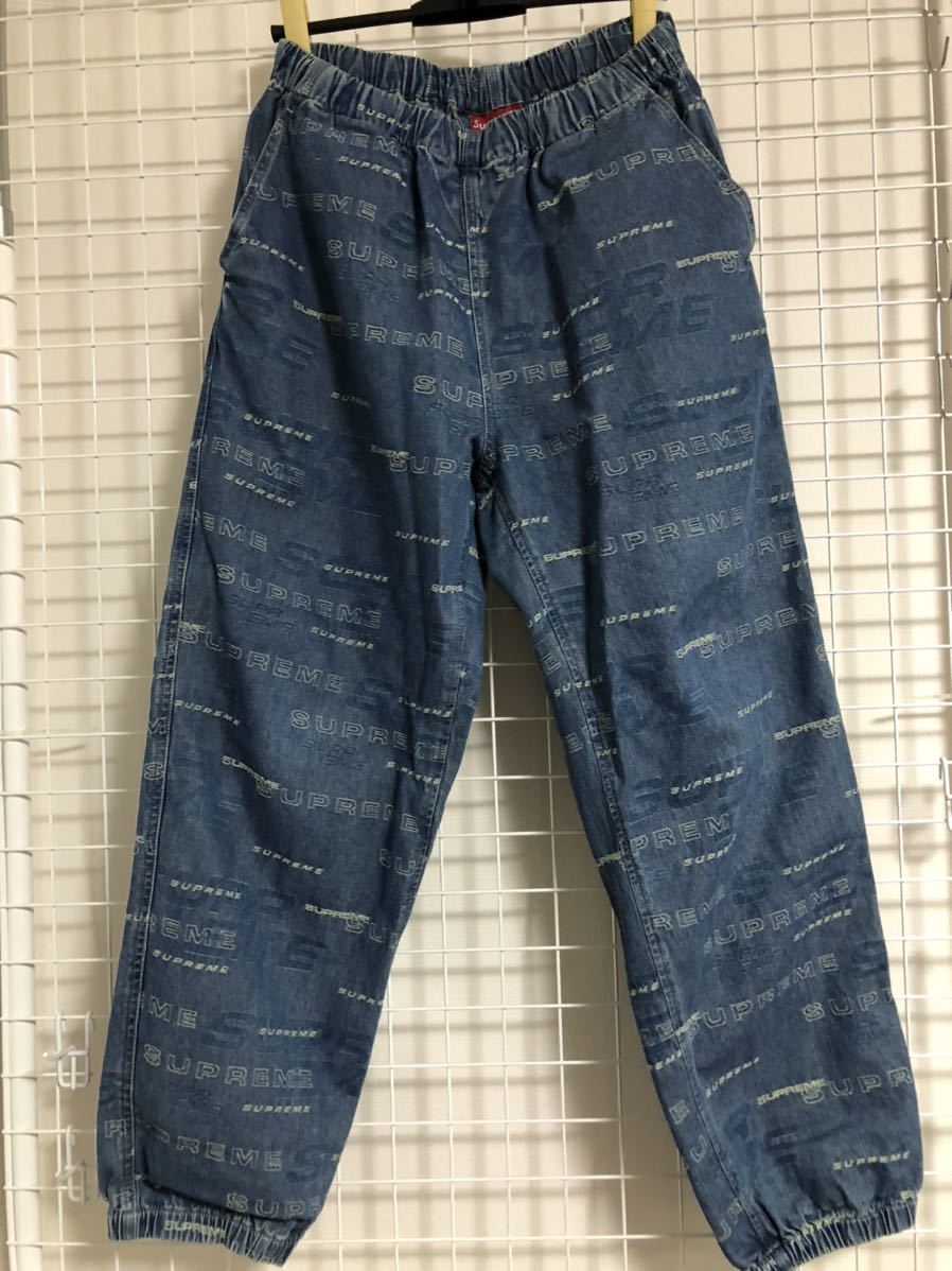 Supreme Dimensions Logo Denim Skate Pant サイズM 19AW デニム