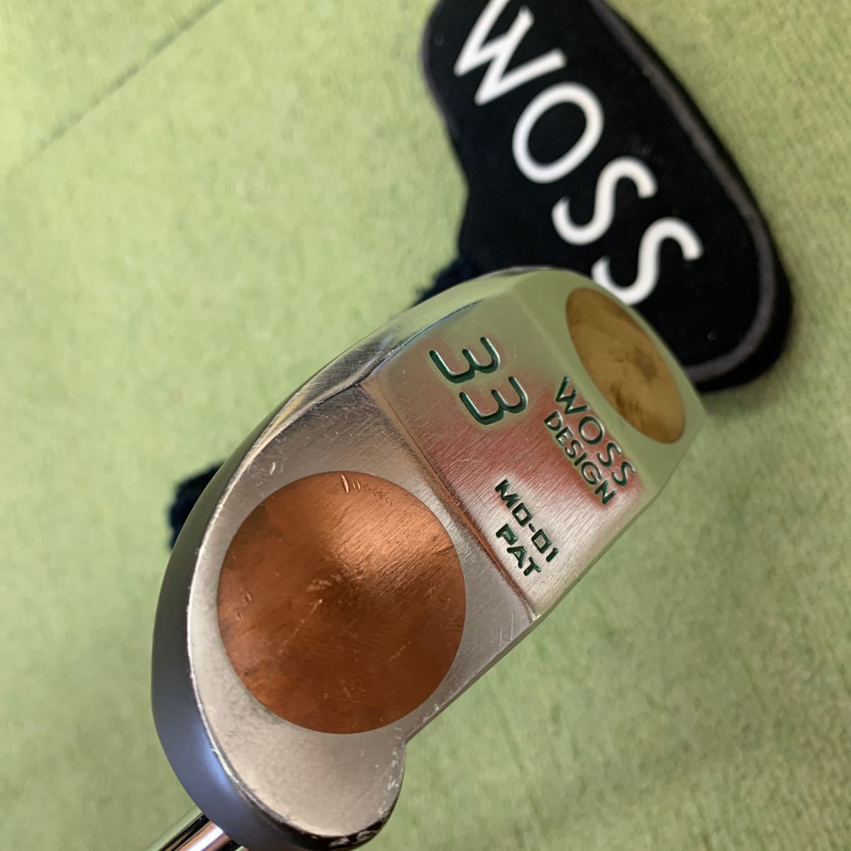 WOSS 0 MO-01 DESIGN パター - IOMIC นิ้ว 1 ความยาว PAT PUTTER กริพ