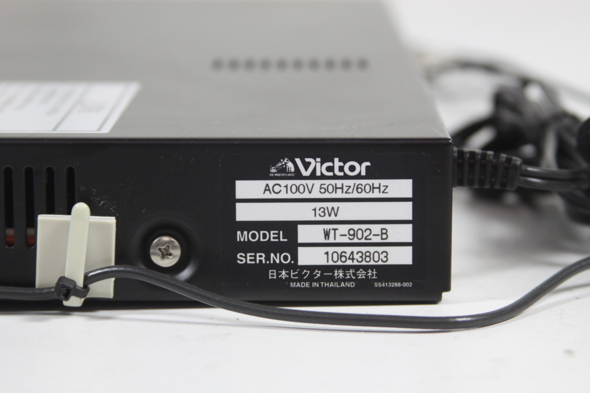 VICTOR WT-902-B 2波対応型 ワイヤレスチューナー アンテナ付属