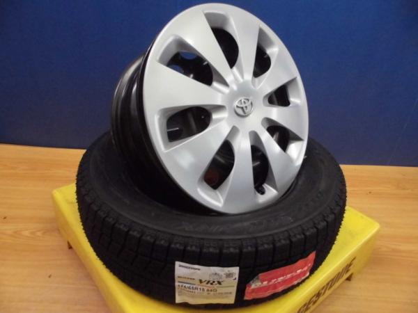 アクア純正＆新品VRX 175/65R15インチ スペイド ヴィッツ ポルテ