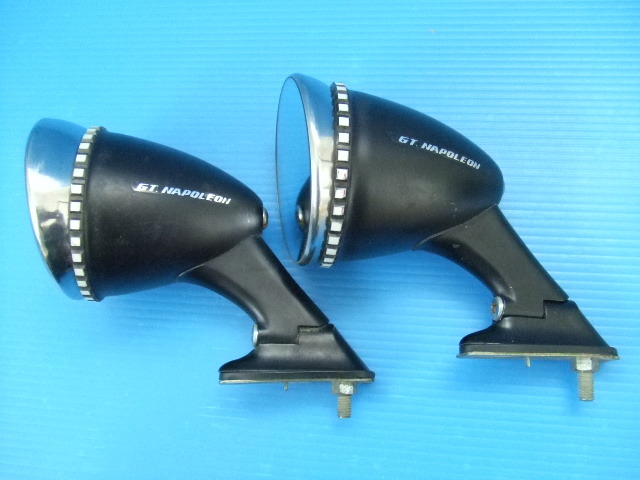 オンラインストア入荷 当時物 中古2個 GT ナポレオン ミラー