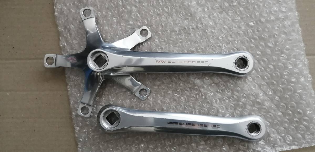 SUNTUOR サンツアー シュパーブプロ クランクセット 170/130 SUNTOUR 