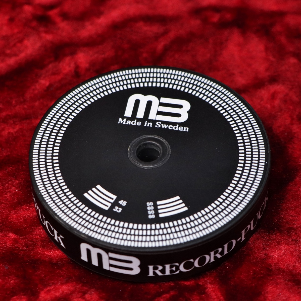 MB RECORD-PUCK クランプ式ゴム製スタビライザー 中古品 送料込み 21J09008