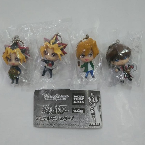 遊戯王 デュエルモンスターズ でふぉめmini 全4種 セット 武藤遊戯 闇 