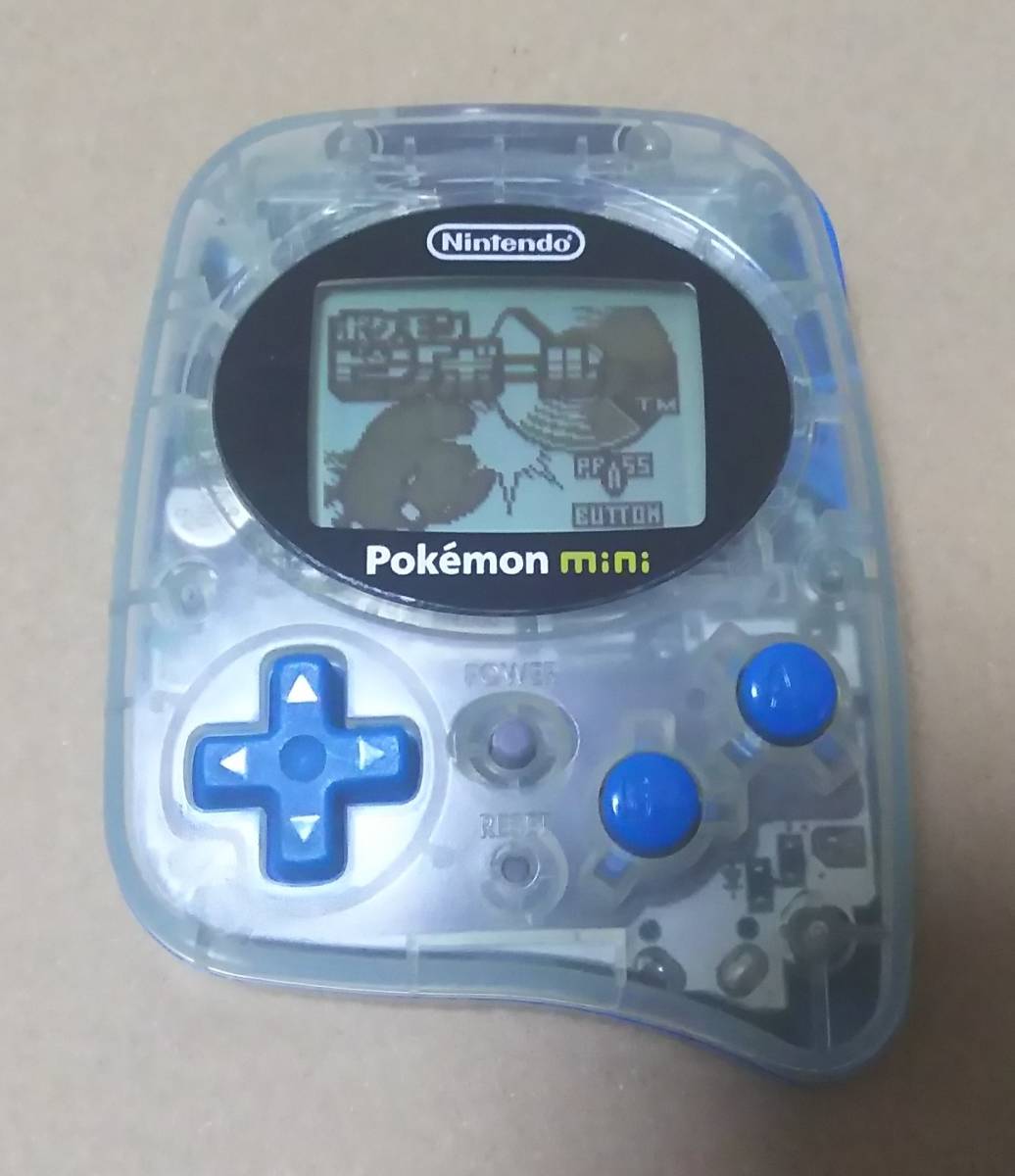 ポケモンミニ pokemon mini 本体＋ソフト5本セット ポケモンショック 