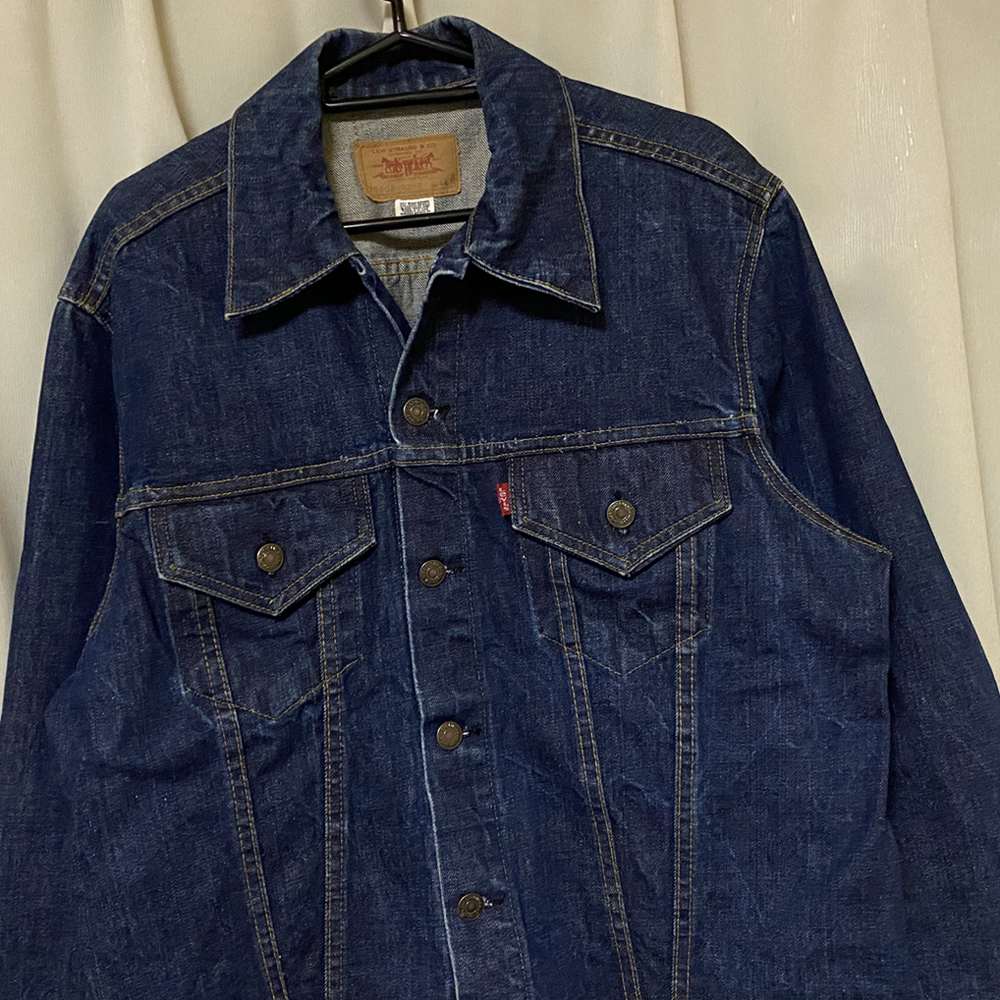 44 濃色 70s ビンテージ USA製 LEVIS リーバイス 70505-0217 4th 