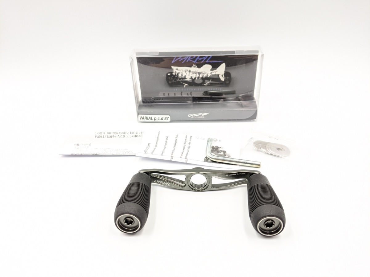 DRT バリアル p.c.d 87 ガンメタル VARIAL カスタムハンドル DRT