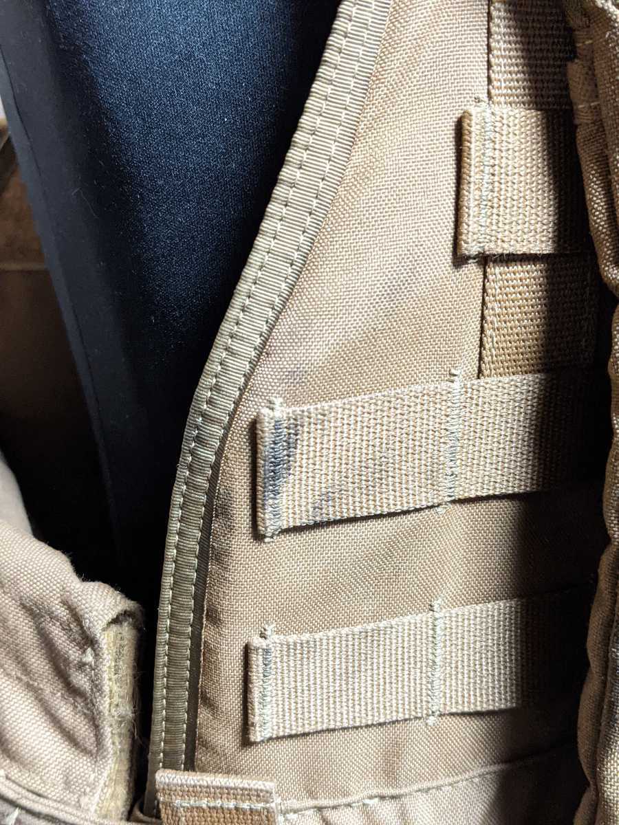 EAGLE 実物SPCプレートキャリア Lサイズ USMC コヨーテブラウン ポーチ